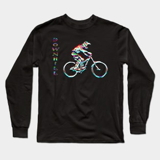 mtb downhill Long Sleeve T-Shirt